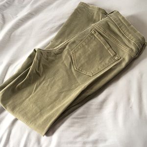 Old navy olive jeans